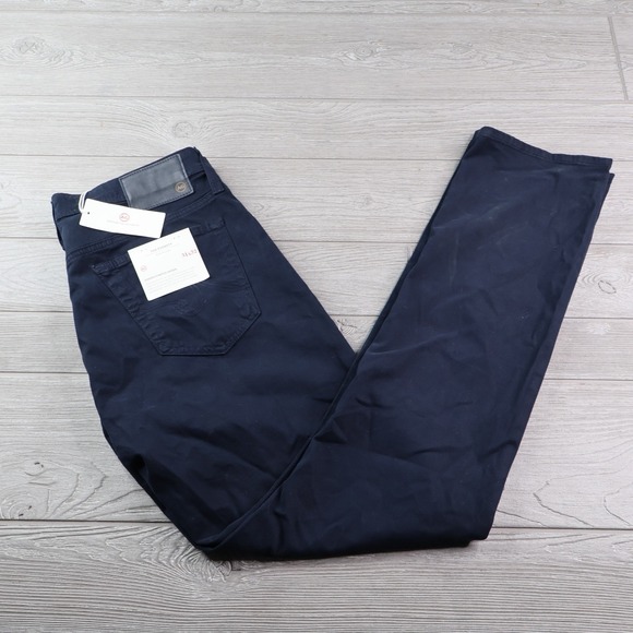 Ag Adriano Goldschmied Other - NWT AG Adriano Goldschmied Everett Slim Straight Pants 31x32 Navy